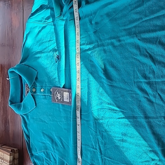 NWT polo collared shirt. Stunning color - Picture 6 of 7